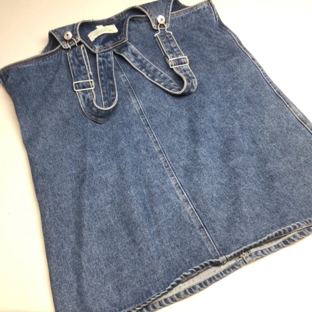 REGENERATION BY CELEBRITY PINK OVERALL STYLE DRESS SZ M ⭐️ - Picture 4 of 9